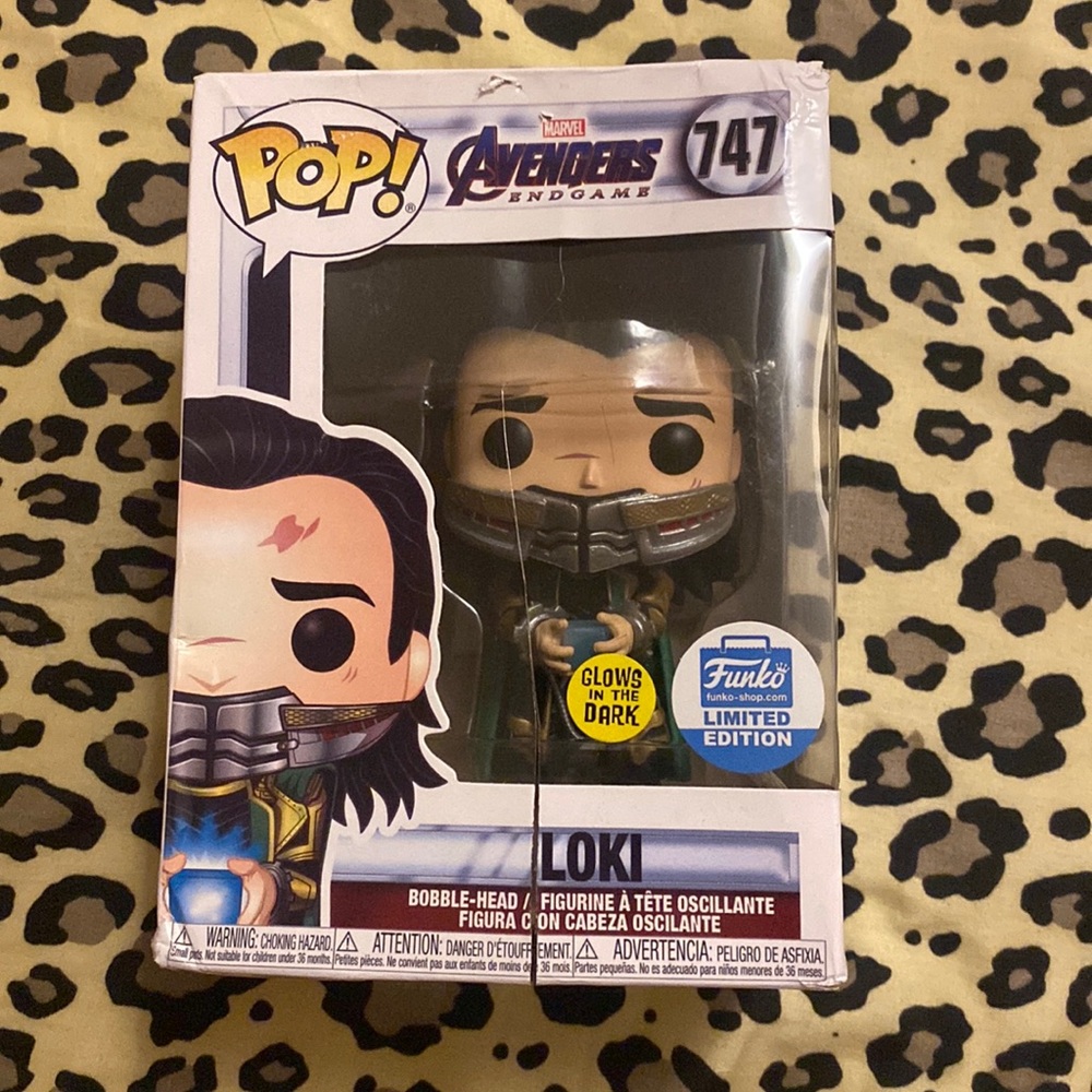 avengers endgame loki funko pop
